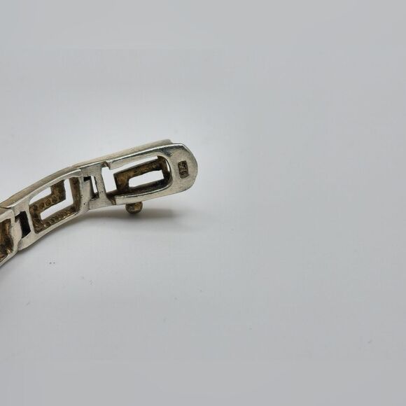 Vintage Gold silver open link bracelet - Picture 6 of 7